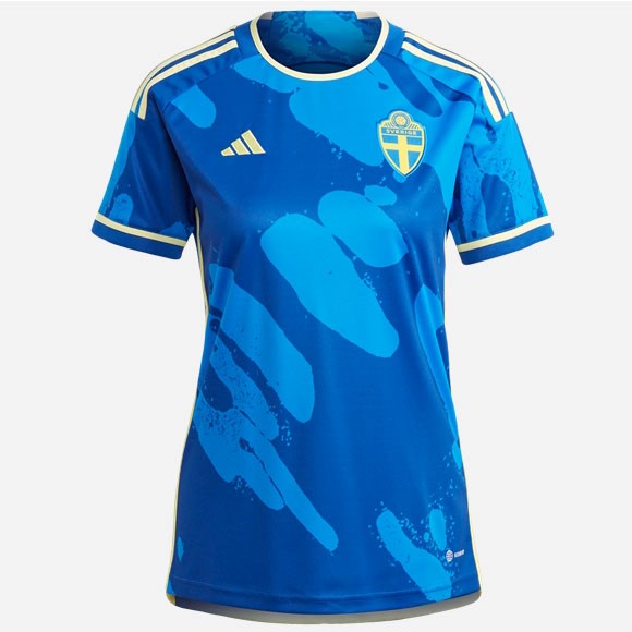 Tailandia Camiseta Suecia Replica Segunda Ropa Mujer 2023